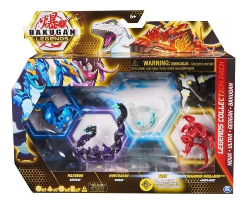 Bakugan Legends Collection Pack Maxodon-montrapod