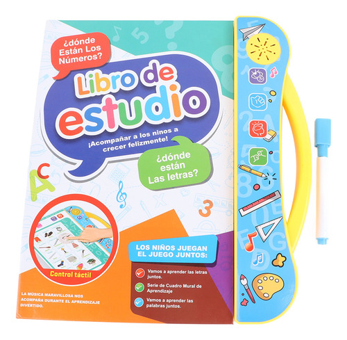 Libro Didáctico Interactivo Para Niños En Español E Inglés