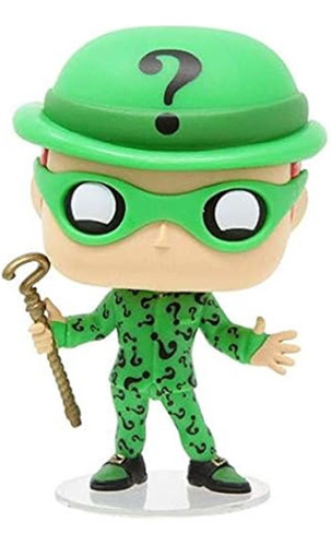 Figura De Vinilo The Riddler Pop #340 Pop Heroes: Batman For