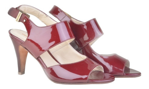 Imagen 3 de 6 de Zapatos Sandalias De Cuero De Mujer - Asuncion - Ferraro