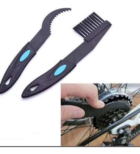 Escova De Limpeza De Catraca Cassete Corrente Bike Mtb
