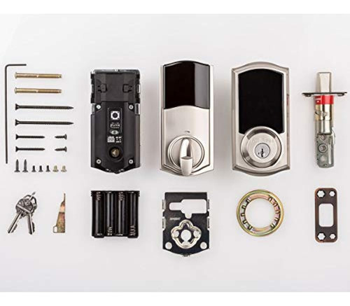 Tela de bloqueio inteligente tradicional Kwikset 99160-020 Smartcode 916