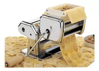 Maquina Fabrica Pastas Fideos Tallarin Cinta Raviolera Acero Inoxidable Estira Masa Pastas Caseras Fideos Y Ravioles