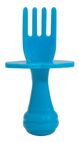 Imagem 4 de 4 de Kit Talher Treinamento Bebê Introdução Alimentar Azul Buba