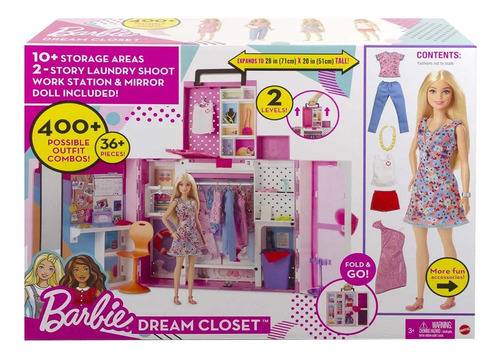 Barbie Fashion Y Beauty: Barbie Dream Closet Nuevo