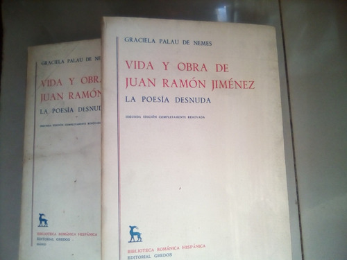 Palau De Memes, Vida Y Obra De Juan Ramón Jiménez (2 Tomos)
