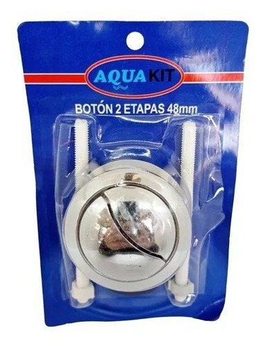 Botón Para Estanque Wc 48mm 2 Etapa. Aquakit / Sertec 