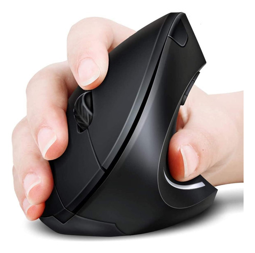 Mouse Vertical Ergonómico Inalámbrico+pad Mouse Memory Foam 