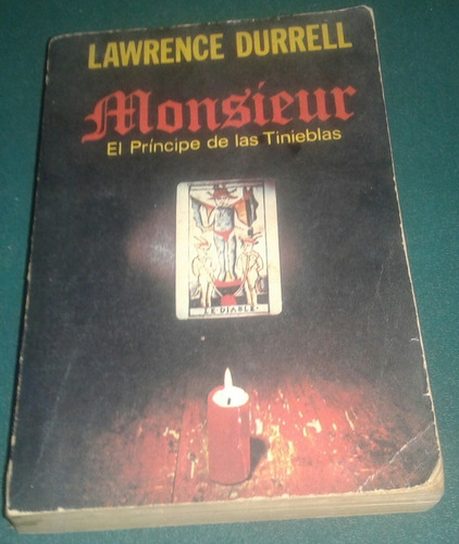 Monsieur El Príncipe De Las Tinieblas Lawrence Durrell (Usado)