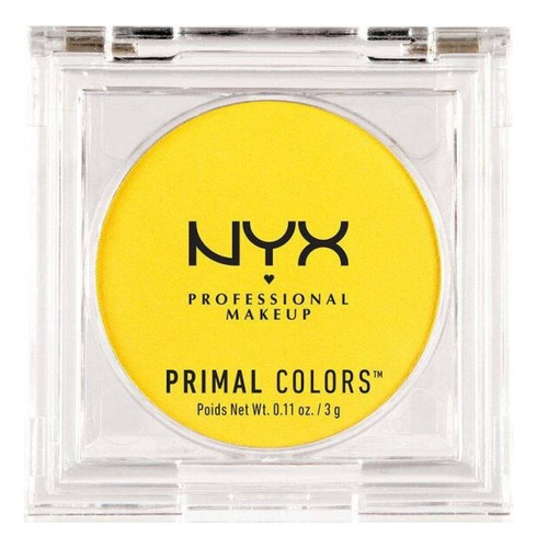 Pigmento Comprimido Ojos & Cuerpo Primal Colors Nyx (tonos)