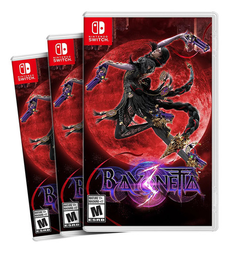 Combo Com 3 Bayonetta 3 Switch Midia Fisica