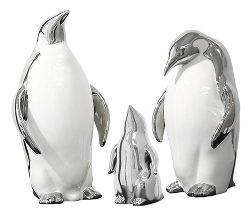 Figurita De Pingüino Para Decoración Del Familia Argenta