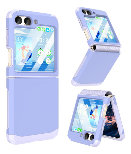 Funda Diseñada Para Galaxy Z Flip 5 Con Protección De Bisag