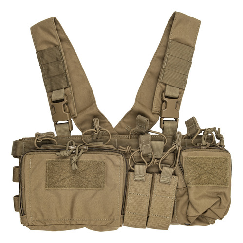 Chaleco Chest Rig Tactico Coyote. (Usado)