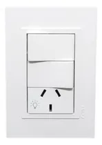 Comprar Llave De Luz 2 Puntos Y Toma 10a Linea Duna Mas Exultt