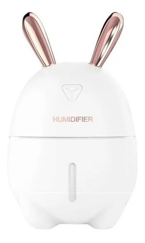 Humidificador Difusor Conejo Aromaterapia Relajacion Luz Led