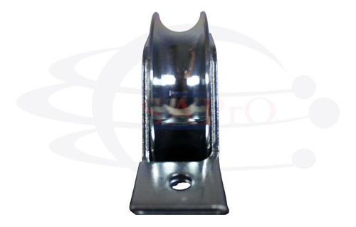 Imagen 7 de 10 de Rueda Comunello 8cm Para Portón Corredizo Con Base Canal U