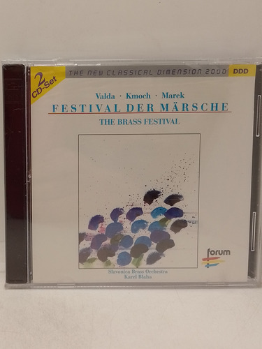 Festival Der Marsche The Brass Festival Cd Doble Nuevo 