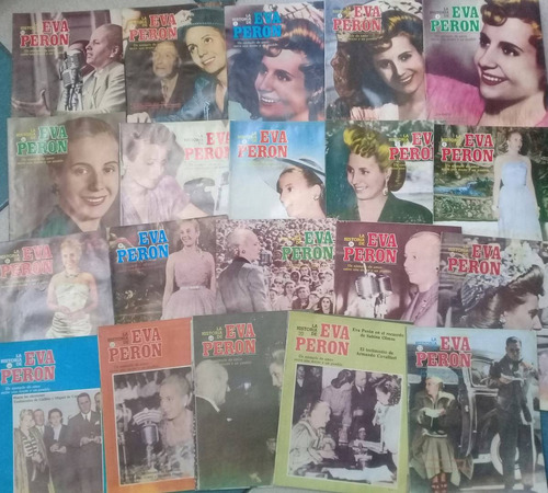 La Historia De Eva Perón Revistas  1 A 22 Tomo 1 Año 1983