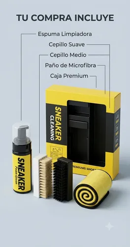 Kit De Limpieza Zapatillas Espuma Limpiador Blanqueadora | Cuotas sin  interés