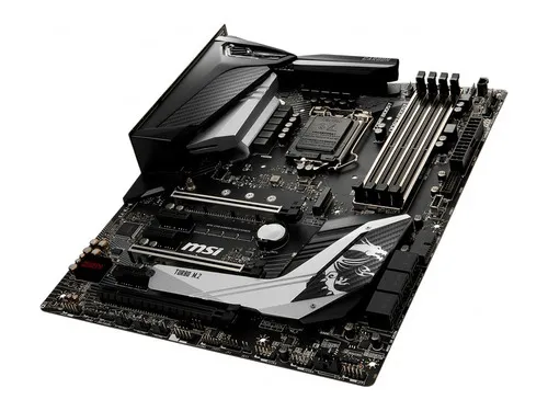 Placa madre Msi Mpg Z390 Gaming Pro Carbon Intel 1151 Ddr4 Sli, color negro