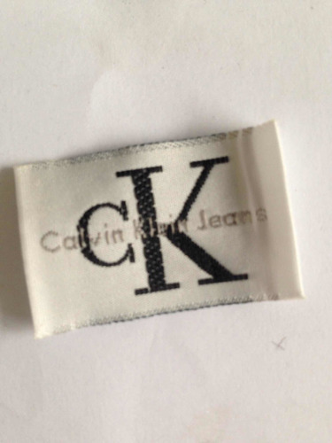 Etiqueta Bordadas Calvin Klein 3,5x3 Cms