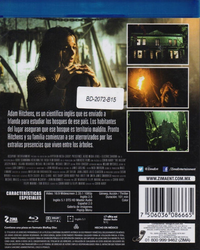 Imagen 2 de 3 de Los Hijos Del Diablo The Hallow Pelicula Blu-ray