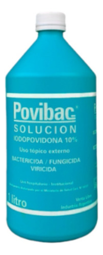 Solución De Iodo 1 L - Povidona Iodada 10%