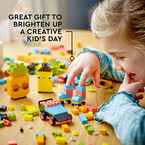 Lego Classic Creative Neon Colors Fun Brick Box Set 11027, J