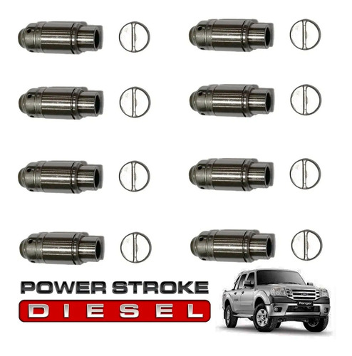 Kit 16 Botador Hidraulico Ford Ranger 3.0 Tdi Powerstroke