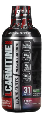 Ps L-carnitine Liquid 1500 (473 Ml) Quemador De Grasas