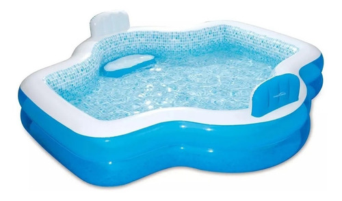 Members family pool - 1000 L - Azul - Caja