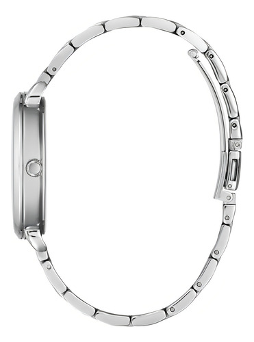 Relógio feminino Guess Sparkling Rose GW0242l1 cor prata