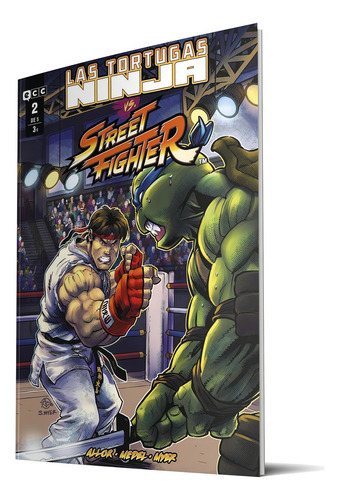 Cómic Las Tortugas Ninja Vs. Street Fighter Vol.2 Español, De Paul Allor. Editorial Ecc Ediciones, Tapa Blanda En Español, 2023