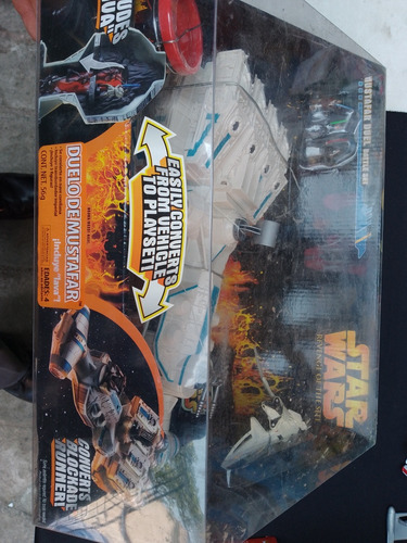 Star Wars Revenge Of The Sith Mustafar Duel Battle Set (Usado)