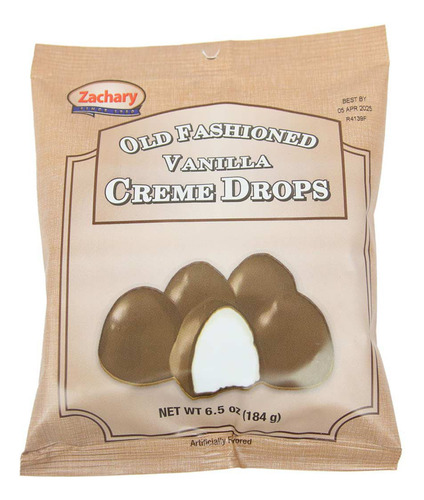 Chocolates Rellenos De Crema De Vainilla Creme Drops Zachary