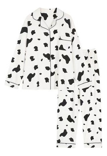 Corea Pijama Vacas Dulce Ropa De Dormir Señora