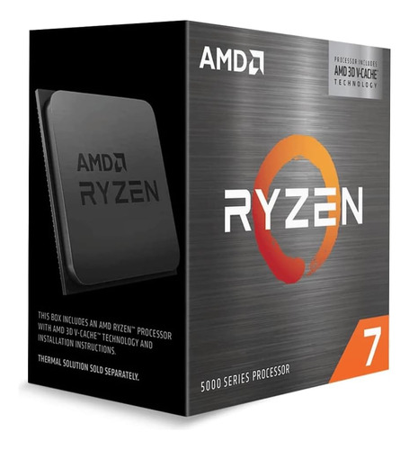 Procesador De Escritorio Amd Ryzen 7 5800x3d De 8 Núcleos Y