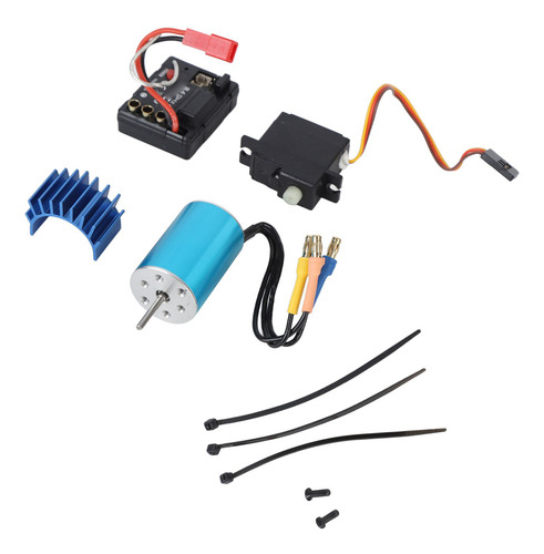 Dissipador De Calor Rc Brushless Motor Esc Kit Car Servo Par