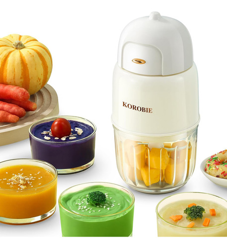Baby Food Maker Korobie Baby Food Blender Processor White