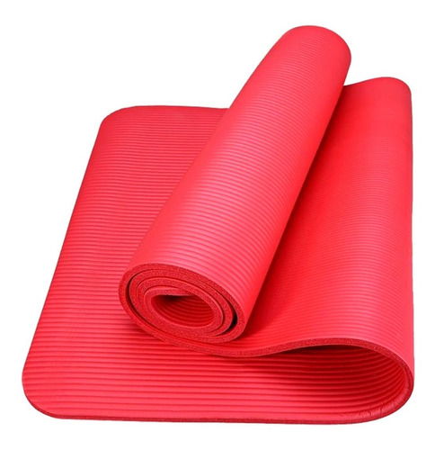 Colchoneta Mat 4mm Yoga Pilates Fitness Enrollable  Premium