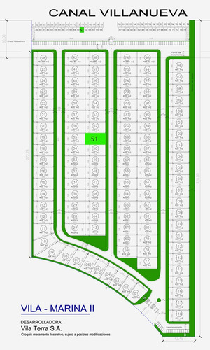Vila Marina 2 - Excelente Lote Interno (calle Central) - Sol Toda La Tarde En El Jardín!!!
