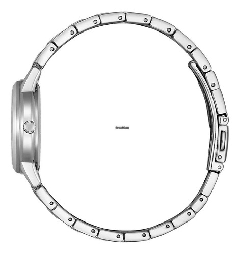 Citizen Dress Classic Dial Azul Fe1241-71l Correa Plata Bisel Plata