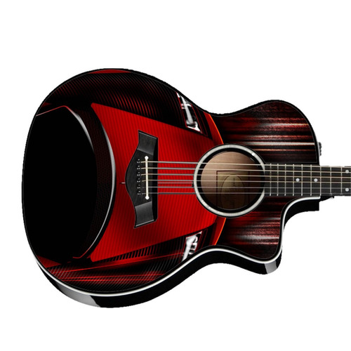 Skin Cgw Creativelab Bugatti Veryon Adesivo Guitarra Violao