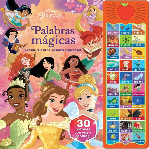 Libro Pikids Asb Disney Princesas Palabras Mágicas