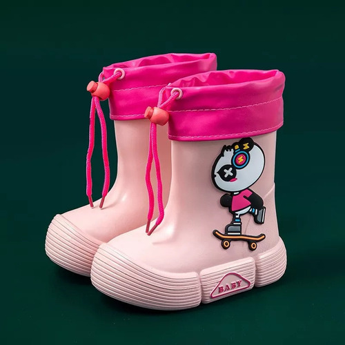 Nuevo Modelo De Bota De Lluvia Infantil Con Diseños De
