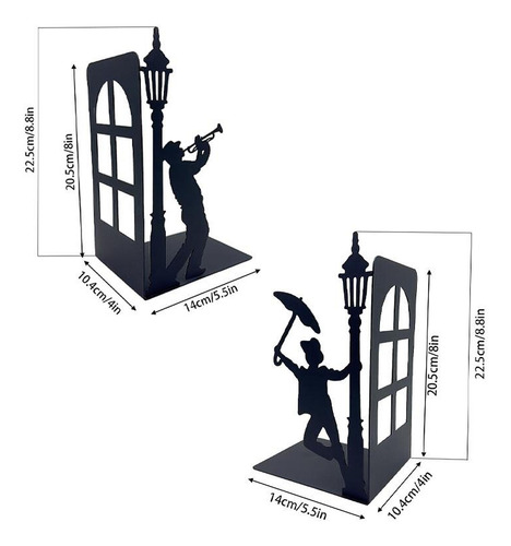 Sujetalibros Antideslizantes Para Decoración Del Hogar,
