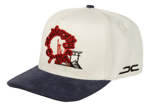 Gorra Jc Hats University Of Life Beige Snapback 2904 Beige Unitalla