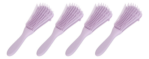 Peine Para El Cabello, 4 Unidades, Cepillo Desenredante, Die