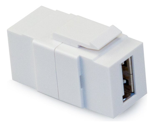 Leviton 40835-w Quickport - Conector Usb, Alimentacion A Tra